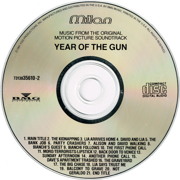 Bill Conti : Year Of The Gun (Music From The Original Motion Picture Soundtrack) (CD, Album)