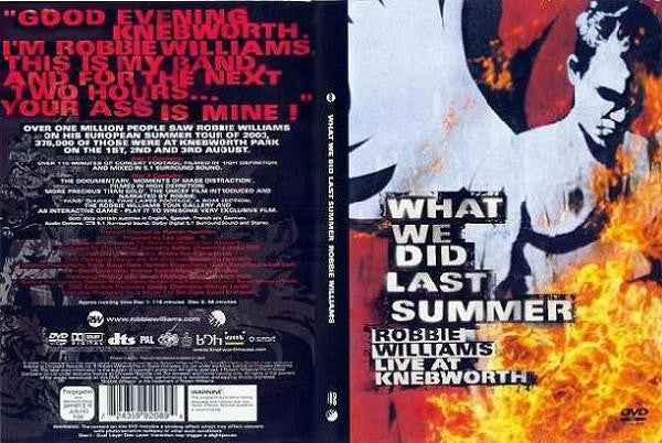 Robbie Williams : What We Did Last Summer (Live At Knebworth) (2xDVD-V, Multichannel, PAL, Ama)