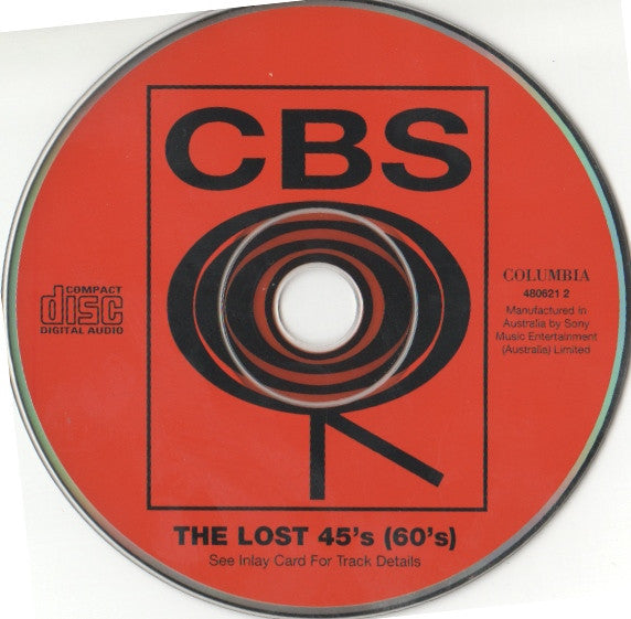 Various : The Lost 45's  1960's (CD, Comp)