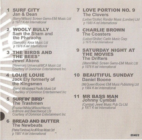 Various : Rock'n Thru Time Volume 6 - Summertime Groove (CD, Comp)