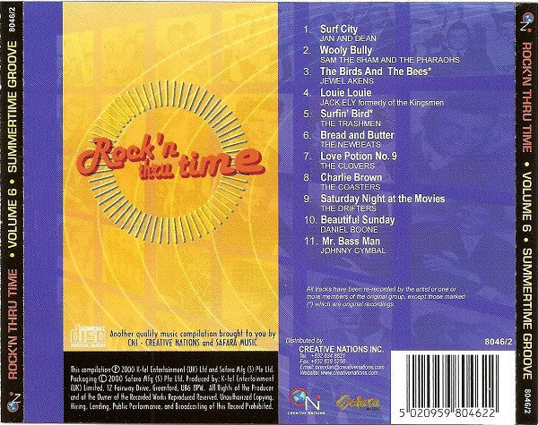 Various : Rock'n Thru Time Volume 6 - Summertime Groove (CD, Comp)
