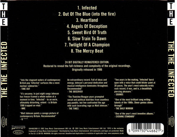The The : Infected (CD, Album, RE, RM)
