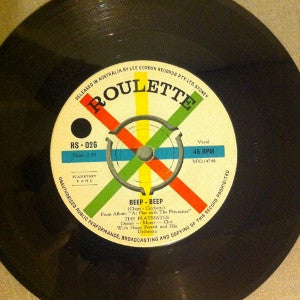 The Playmates With The Hugo Peretti Orchestra : Beep Beep / Your Love (7", Single)
