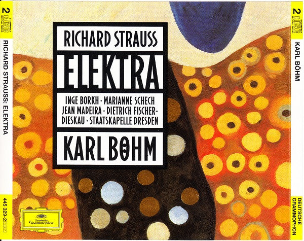 Richard Strauss - Inge Borkh · Marianne Schech · Jean Madeira · Dietrich Fischer-Dieskau · Staatskapelle Dresden · Karl Böhm : Elektra (2xCD, Album, RE)