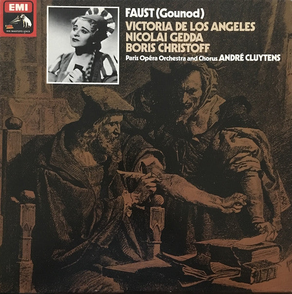 Charles Gounod - Victoria De Los Angeles, Nicolai Gedda, Boris Christoff, Orchestre National De L'Opéra De Paris & Choeur National De L'Opéra De Paris, André Cluytens : Faust (4xLP, Album, RE + Box)