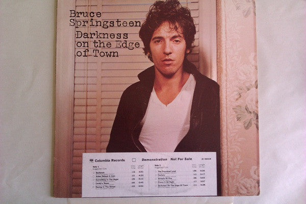 Bruce Springsteen : Darkness On The Edge Of Town (LP, Album, Promo, San)