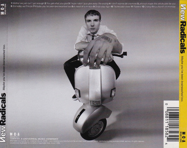 New Radicals : Maybe You've Been Brainwashed Too (CD, Album)