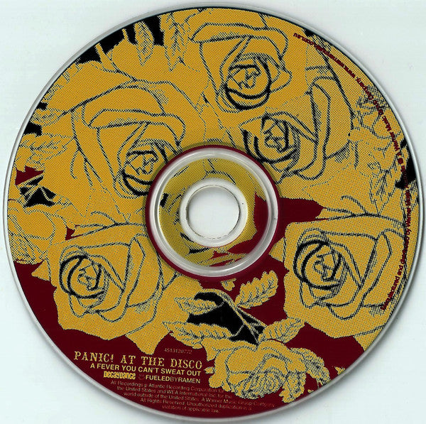 Panic! At The Disco : A Fever You Can't Sweat Out (CD, Album)