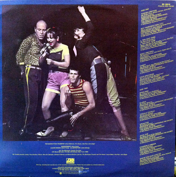 The Manhattan Transfer : The Best Of The Manhattan Transfer (LP, Comp)