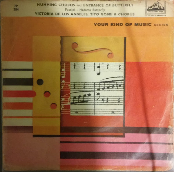 Victoria De Los Angeles, Tito Gobbi & Chorus* : Humming Chorus And Entrance Of Butterfly (7")