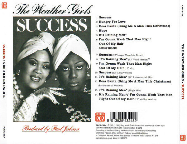 The Weather Girls : Success (CD, Album, RE, RM)