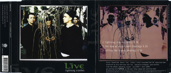 Live : Lightning Crashes (CD, Single)