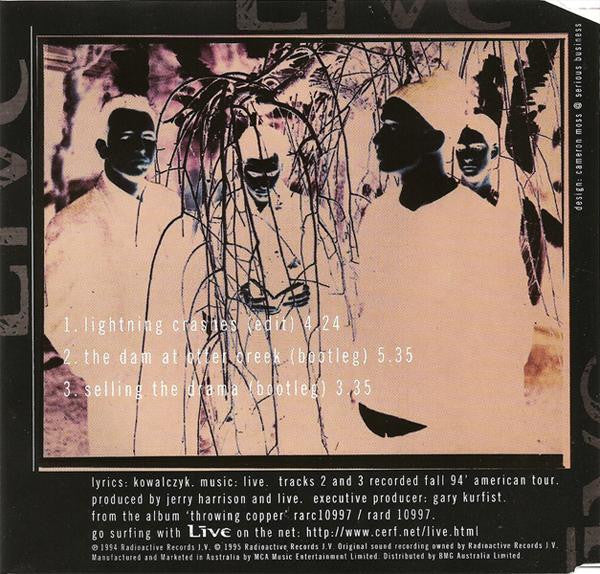 Live : Lightning Crashes (CD, Single)