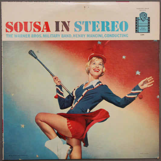 Sousa* / Henry Mancini Conducting The Warner Bros. Military Band* : Sousa In Stereo (LP, Album)