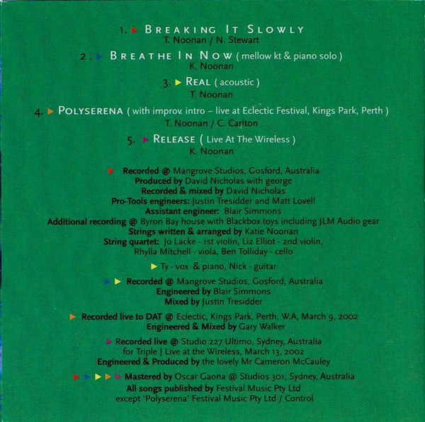 George (7) : Breaking It Slowly (CD, Single)