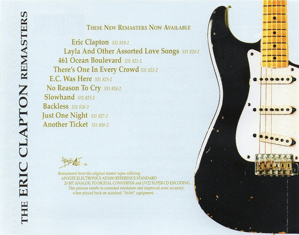 Eric Clapton : 461 Ocean Boulevard (CD, Album, RE, RM, RP, EDC)
