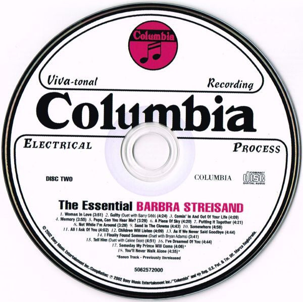 Barbra Streisand : The Essential Barbra Streisand (2xCD, Comp)