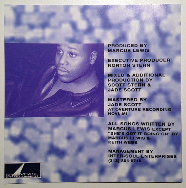 Marcus Lewis : I Like It That Way (CD, Album)