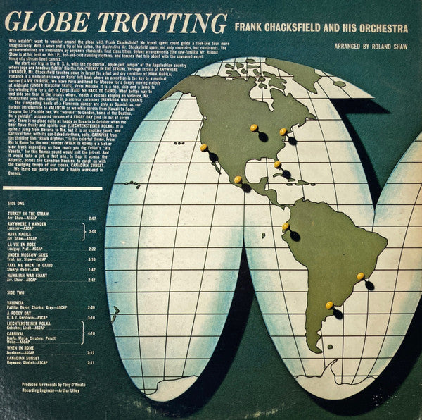 Frank Chacksfield : Globe Trotting (LP, Album)