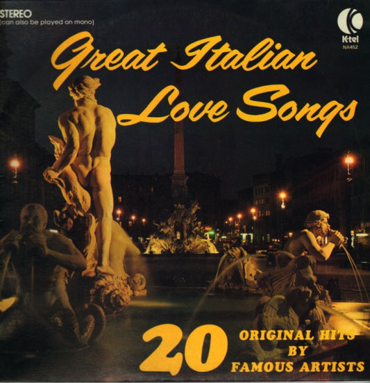 Various : Great Italian Love Songs (LP, Comp, Ltd)