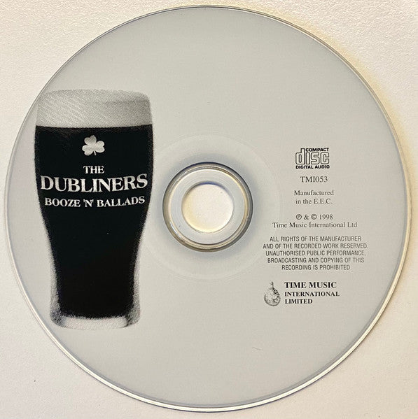 The Dubliners : Booze 'N' Ballads (CD, Comp)