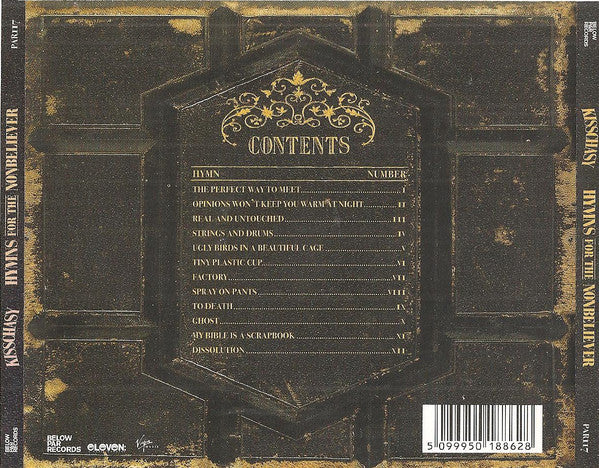 Kisschasy : Hymns For The Nonbeliever (CD, Album)