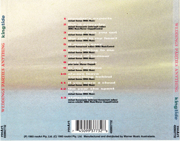 Weddings Parties Anything* : Kingtide (CD, Album)