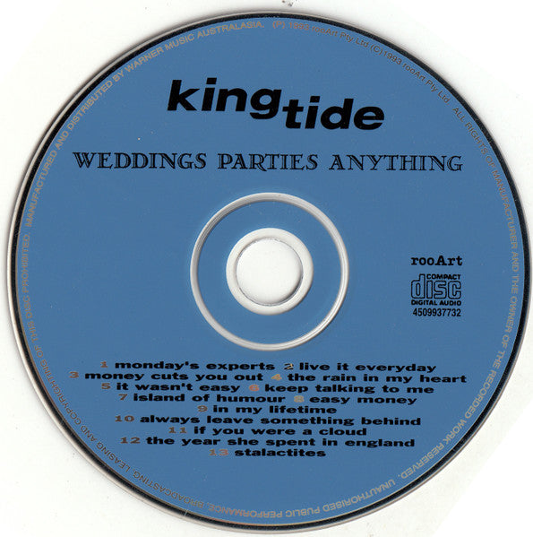 Weddings Parties Anything* : Kingtide (CD, Album)