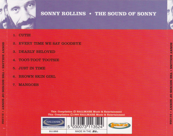 Sonny Rollins : The Sound Of Sonny (CD, Comp)