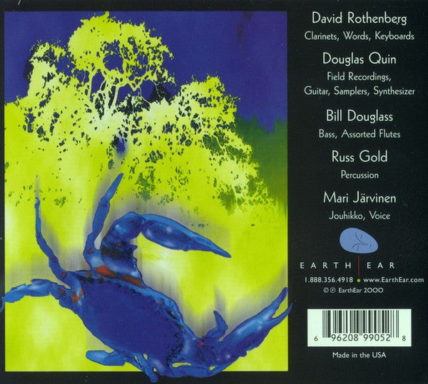David Rothenberg, Douglas Quin : Before The War (CD, Album, Dig)