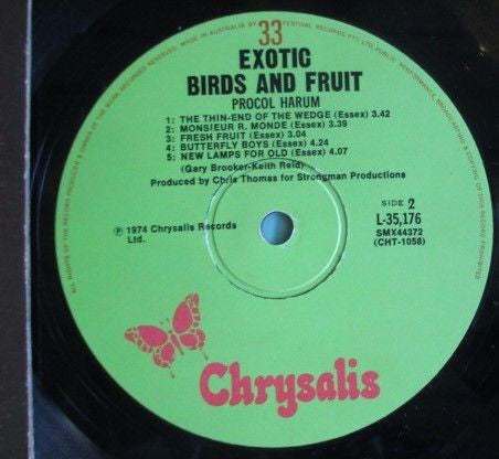 Procol Harum : Exotic Birds And Fruit (LP, Album)