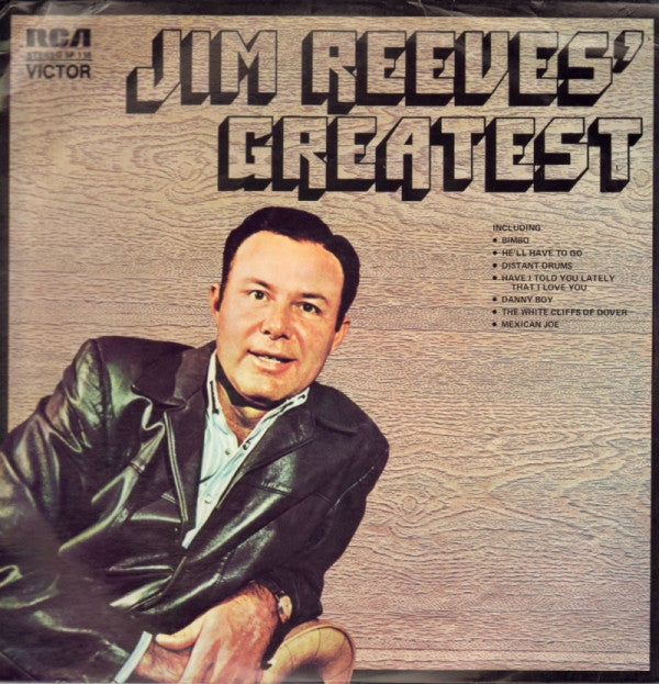 Jim Reeves : Jim Reeves' Greatest (LP, Comp)