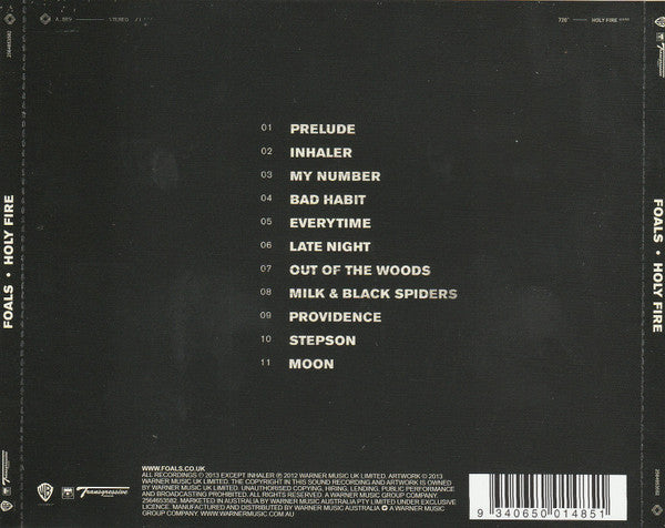 Foals : Holy Fire (CD, Album)