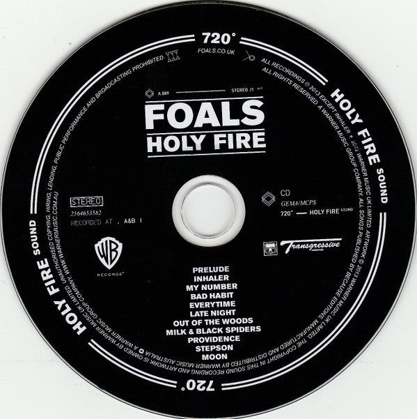 Foals : Holy Fire (CD, Album)