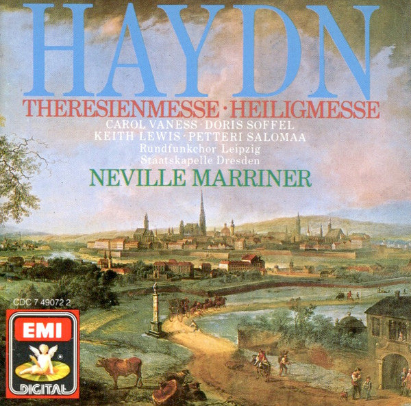 Haydn* - Carol Vaness, Doris Soffel, Keith Lewis (4), Petteri Salomaa, Rundfunkchor Leipzig, Staatskapelle Dresden, Sir Neville Marriner : Theresienmesse - Heiligmesse (CD, Album)