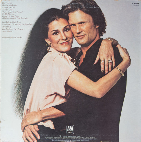 Kris Kristofferson & Rita Coolidge : Natural Act (LP, Album)