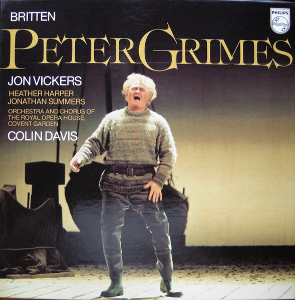 Benjamin Britten - Jon Vickers, Heather Harper, Jonathan Summers, Orchestra Of The Royal Opera House, Covent Garden And Chorus Of The Royal Opera House, Covent Garden / Sir Colin Davis : Peter Grimes  (3xLP, Album + Box)