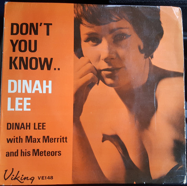 Dinah Lee With Max Merritt And His Meteors* : Don't You Know... (7", EP)