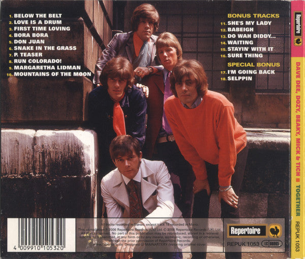 Dave Dee, Dozy, Beaky, Mick & Tich : Together (CD, Album)