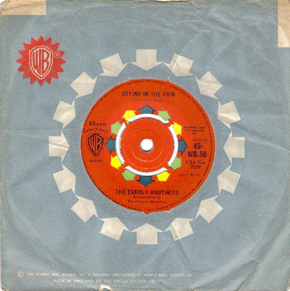 Everly Brothers : Crying In The Rain (7", Single)