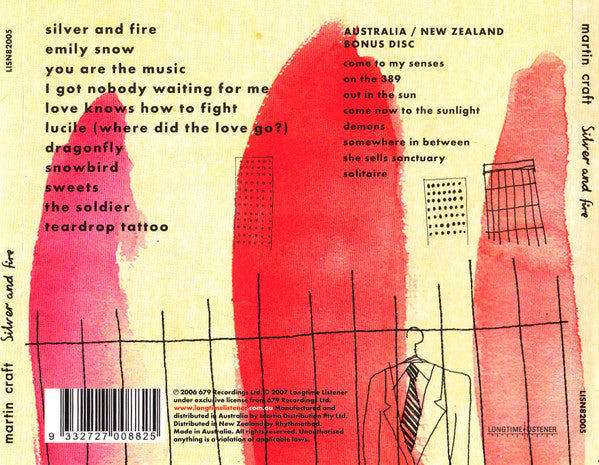 Martin Craft : Silver And Fire  (2xCD, Aus)