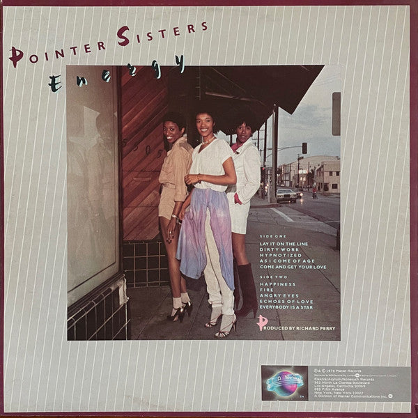 Pointer Sisters : Energy (LP, Album)