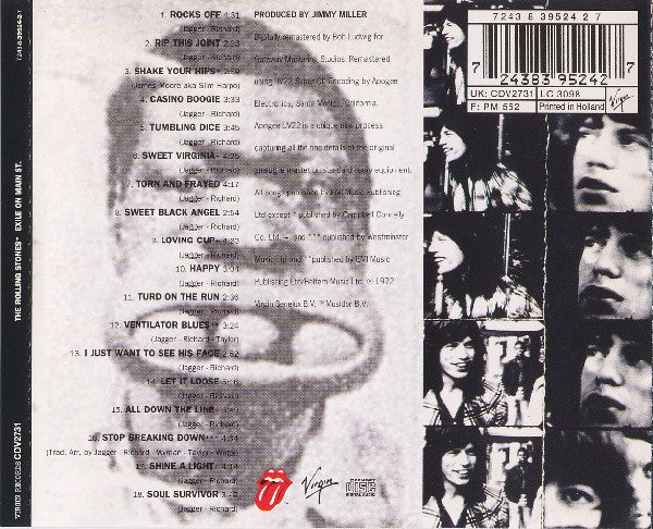 The Rolling Stones : Exile On Main St. (CD, Album, RE, RM)