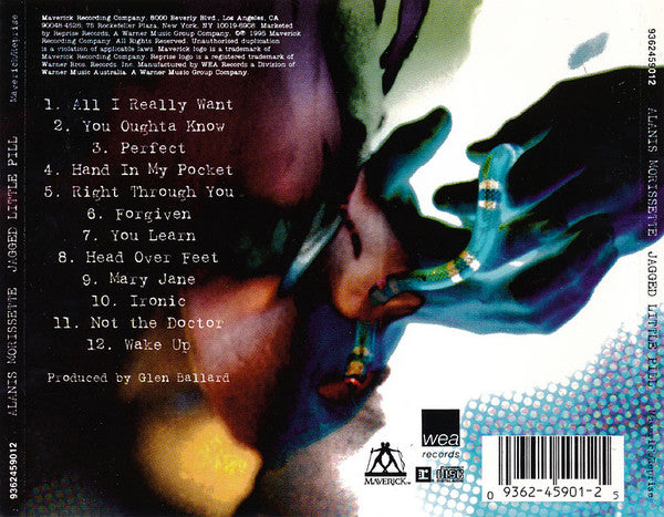 Alanis Morissette : Jagged Little Pill (CD, Album)