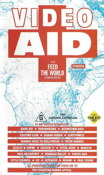 Various : Video Aid - The Feed The World Compilation (VHS, Comp, PAL)