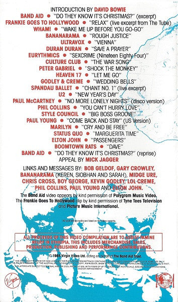 Various : Video Aid - The Feed The World Compilation (VHS, Comp, PAL)