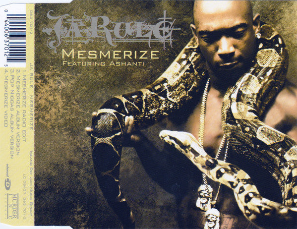 Ja Rule Featuring Ashanti : Mesmerize (CD, Maxi, Enh)