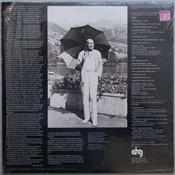 Noel Coward* : Noel Coward Sings His Score For The Girl Who Came To Supper (LP, Album)