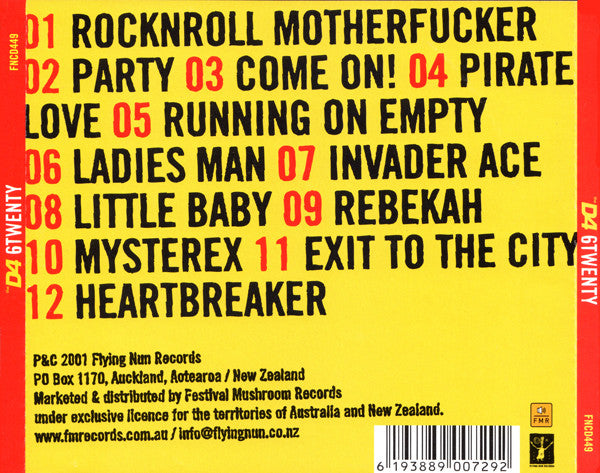 The D4 : 6Twenty (CD, Album)