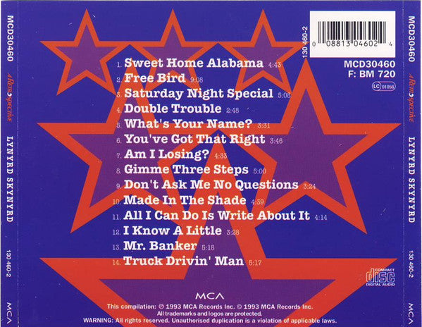 Lynyrd Skynyrd : A Retrospective (CD, Comp, RP)